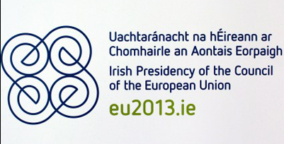 Logo Irlande presidence de UE