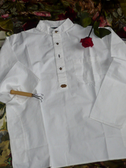 Chemise blanche Saint Fiacre